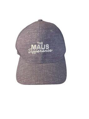 Adidas The Maus Difference Gray Climalite Flexfit Hat S/M Stretch Fit Golf Cap